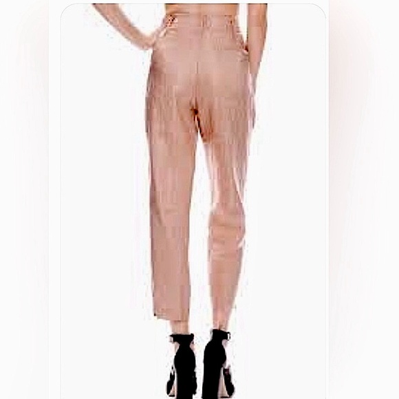 Forte_Forte Iridescent Satin Linen Trousers - Picture 4 of 7